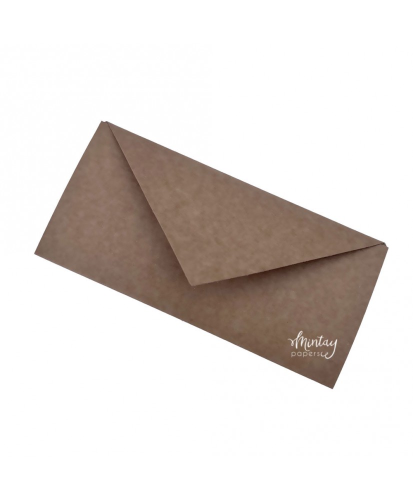 Mintay Basic - 5 Envelope Card Base - KRAFT