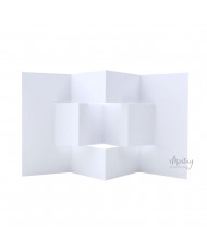 Mintay Basic - Screen Card Base - WHITE 5 pcs