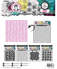 ABM Mask Dotty Dreams 203,2x203,2x1mm 1 PC