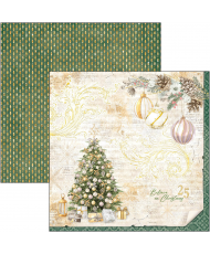 Sparkling Christmas Paper Pad 12x12 12/Pkg