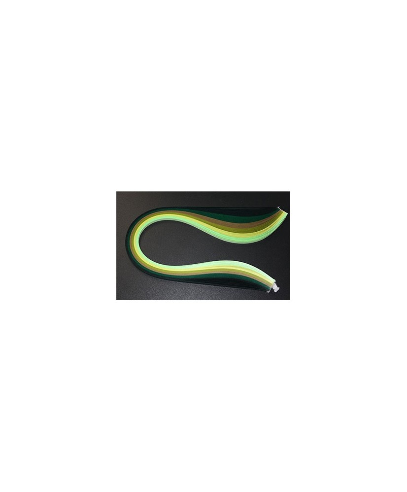 5 mm Green Quilling Paper Green (100)