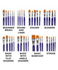 Basecoat Brush set