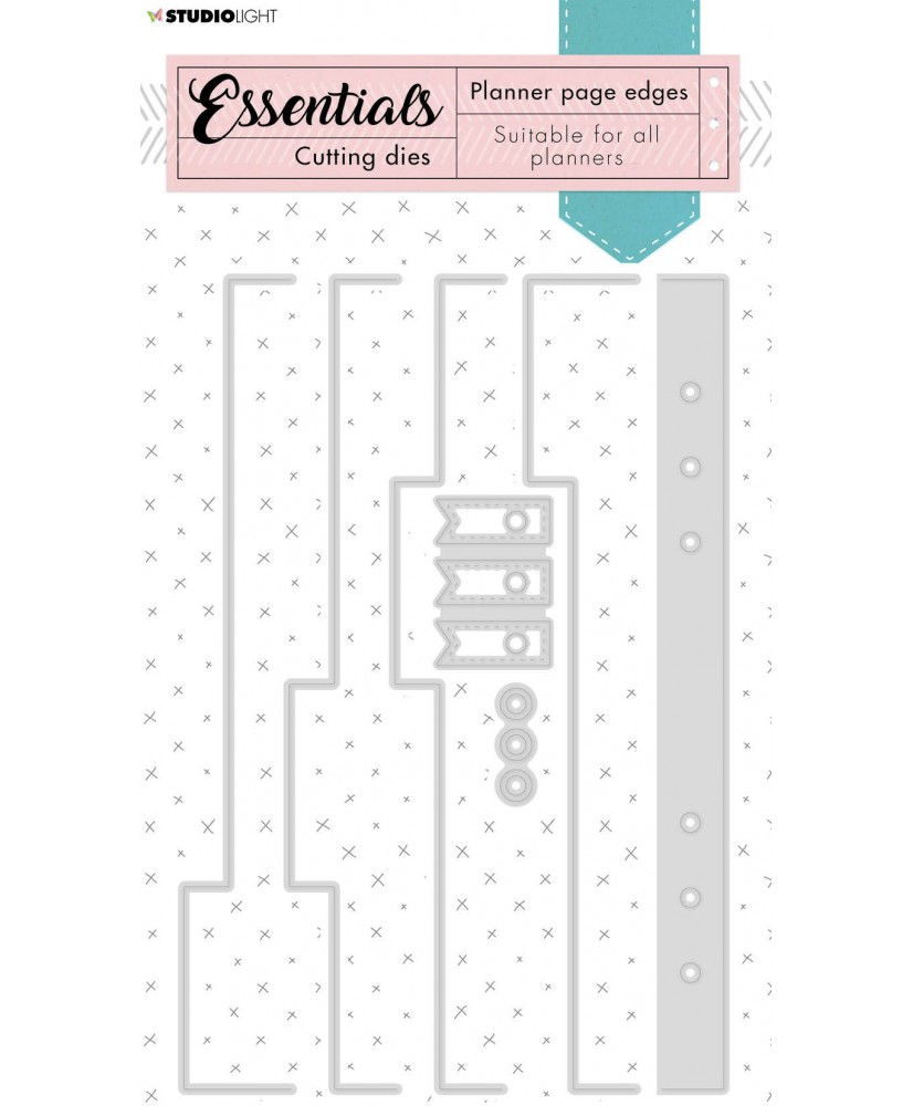 Cutting Die Borders page Tab design  nr.04