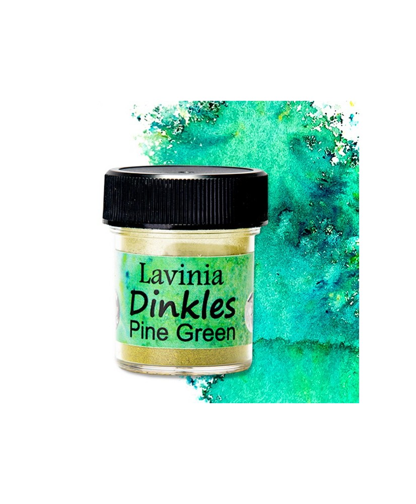 Dinkles Ink Powder Pine Green