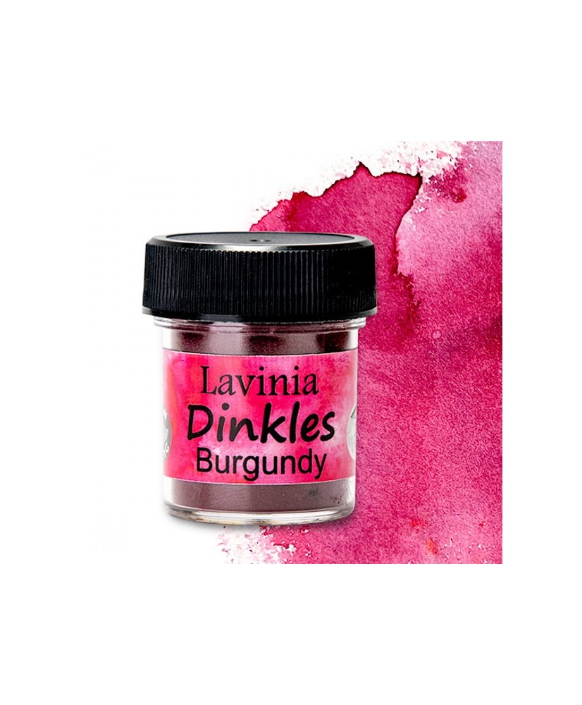 Dinkles Ink Powder Burgundy