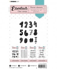 SL Clear Stamp Numbers Planner Essentials  nr.05