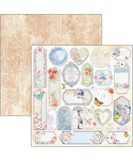 Enchanted Land Patterns Pad 12x12 8/Pkg