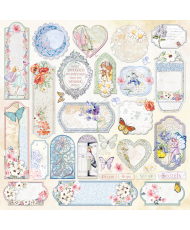 Enchanted Land Patterns Pad 12x12 8/Pkg