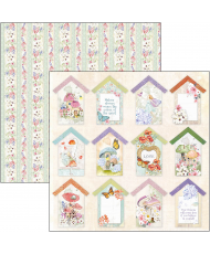 Enchanted Land Patterns Pad 12x12 8/Pkg