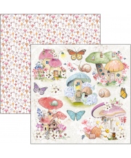 Enchanted Land Paper Pad 12x12 12/Pkg