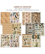 Ephemera Book Cabinet of Curiosities A4 32/Pkg