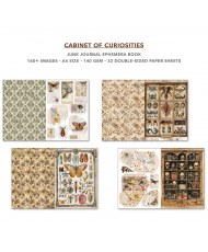 Ephemera Book Cabinet of Curiosities A4 32/Pkg