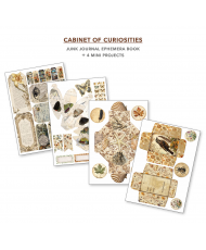 Ephemera Book Cabinet of Curiosities A4 32/Pkg