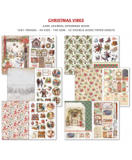 Christmas Vibes Junk journal Ephemera Book  A4 34pg (Pre-Order)