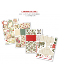 Christmas Vibes Junk journal Ephemera Book  A4 34pg (Pre-Order)