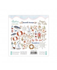 Seaside Escape Paper Die-Cuts  50 pcs