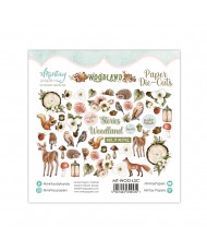 Woodland Paper Die-Cuts  53 pcs