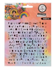 ABM Gibberish  Stamp 13x14cm