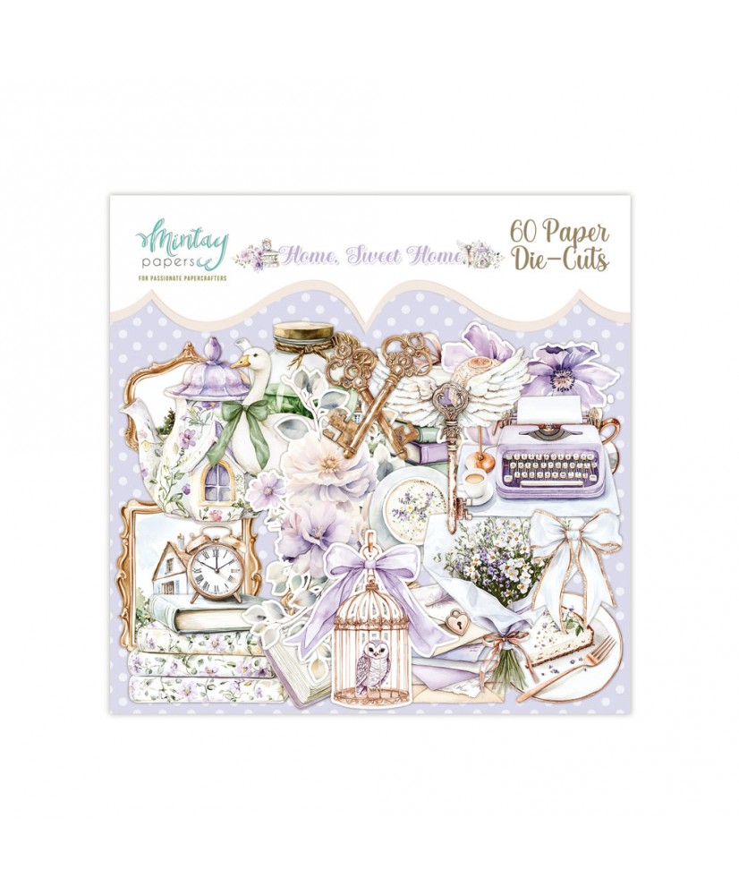 Home, Sweet Home Paper Die-Cuts , 60 pcs