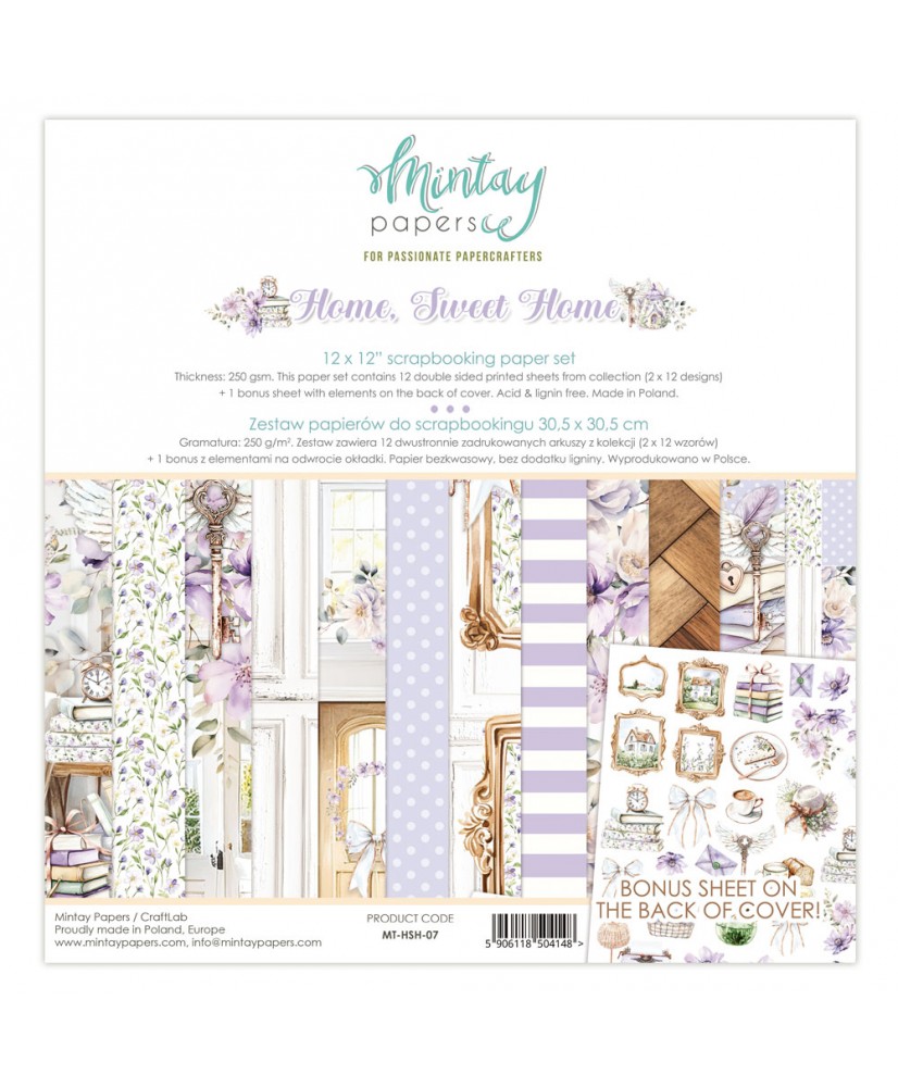 PRE ORDER Home, Sweet Home 12 x 12 Paper Set