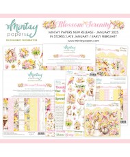 PRE ORDER Blossom Serenity 6 x 12 Paper Stickers - Words