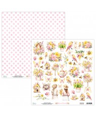 PRE ORDER Blossom Serenity12 x 12 Elements Paper