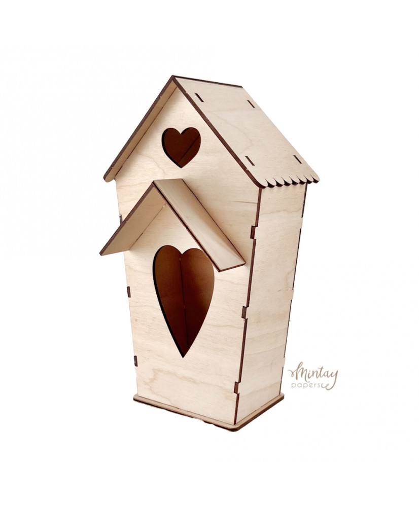 PRE ORDER Mintay Woodies  - Decor - Birdhouse