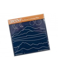Groovi Plate A5 Mountains & Hills