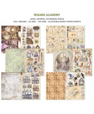 Junk Journal Ephemera Book Wizard Academy A4 32/Pkg - Pre-order