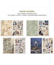 Junk Journal Ephemera Book Wizard Academy A4 32/Pkg - Pre-order