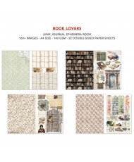 Ephemera Book Lovers A4 32/Pkg