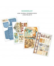 Junk Journal Ephemera Book Wanderlust A4 32/Pkg - Pre-order