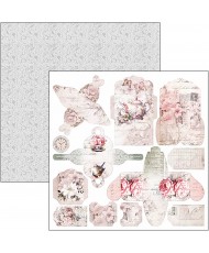 Timeless Moments Paper Pad 12"x12" 12/Pkg