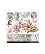 Timeless Moments Fussy Cut Pad 6"x6" 24/Pkg