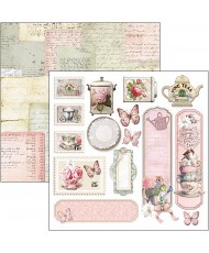 Timeless Moments Fussy Cut Pad 6"x6" 24/Pkg