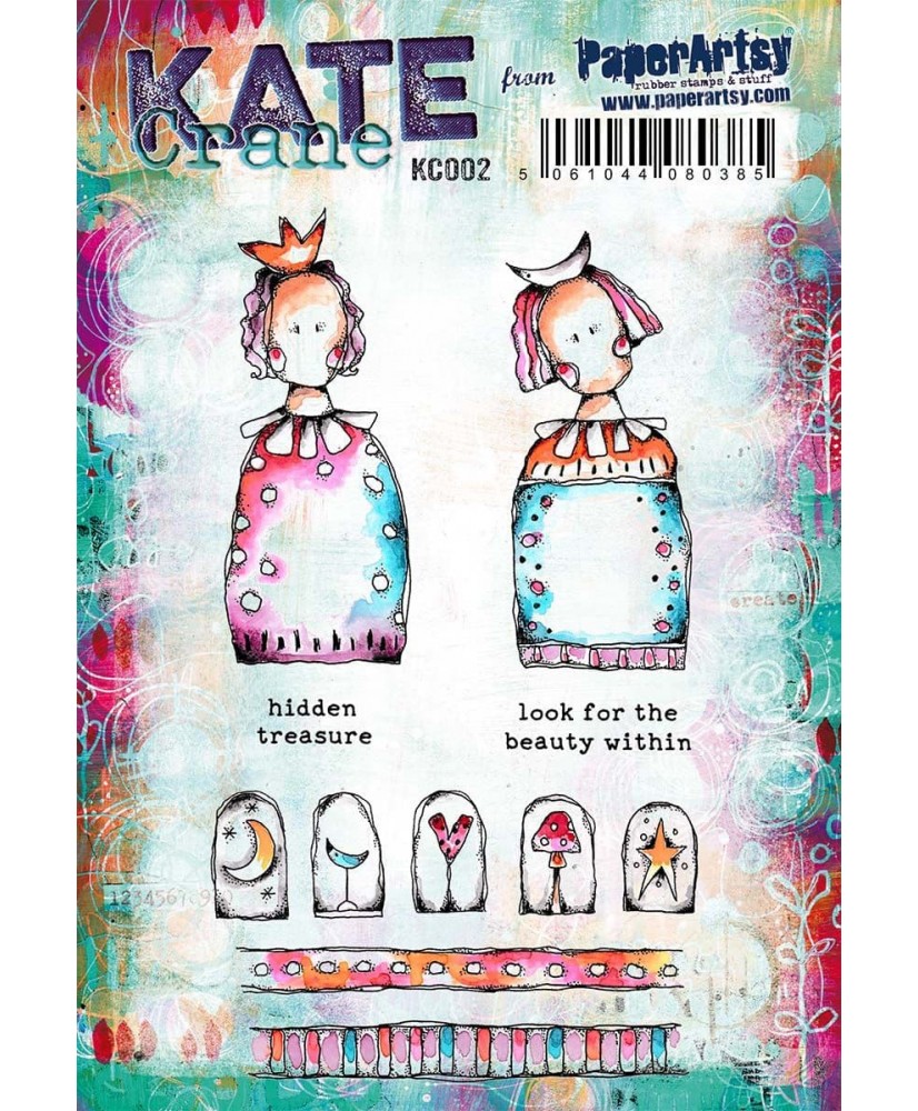 Pre-order Kate Crane Stamp Set 002 (A5 on EZ)13cm x 16.5cm