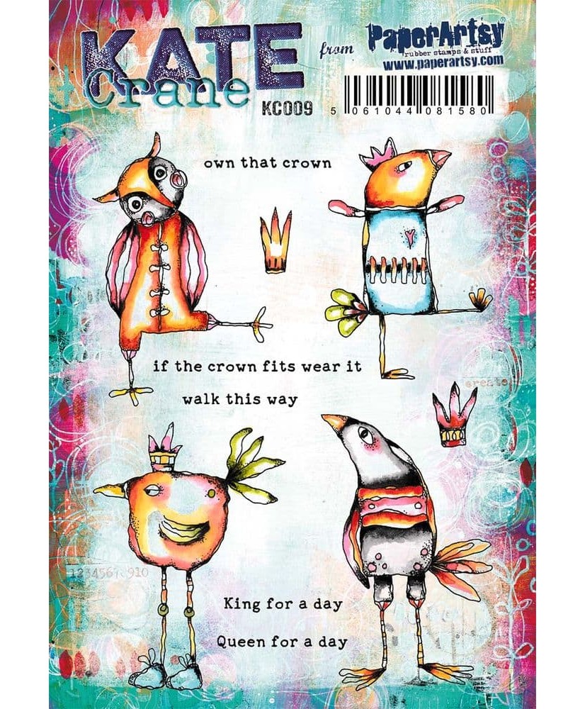 Pre-Order Kate Crane Stamp Set 009 (A5 on EZ)13cm x 16.5cm