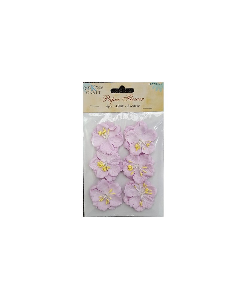 Paper Flower Mauve Anemone