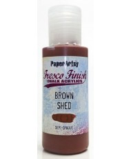 Fresco Finish - Brown Shed