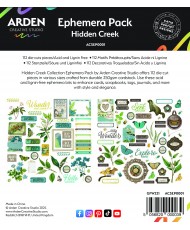 Hidden Creek Ephemera Pack 112pcs