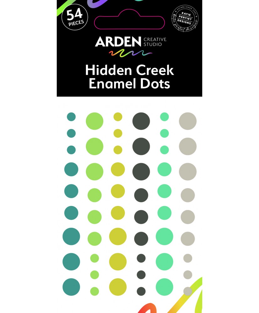 Hidden Creek Enamel Dots 54pcs