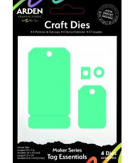 Maker Series Tag Essentials Die Set 4 Dies