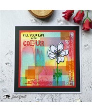 Visible Image Clolourful Life 4x6in Stamp Set