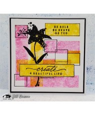 Visible Image Blocked Up 4x6in Stamp Set