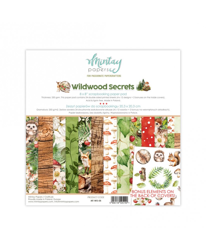 Wildwood Secrets - 8 x 8 Paper Pad