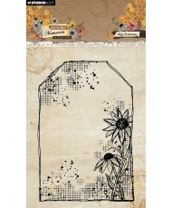 Clear Stamp Tag florals...