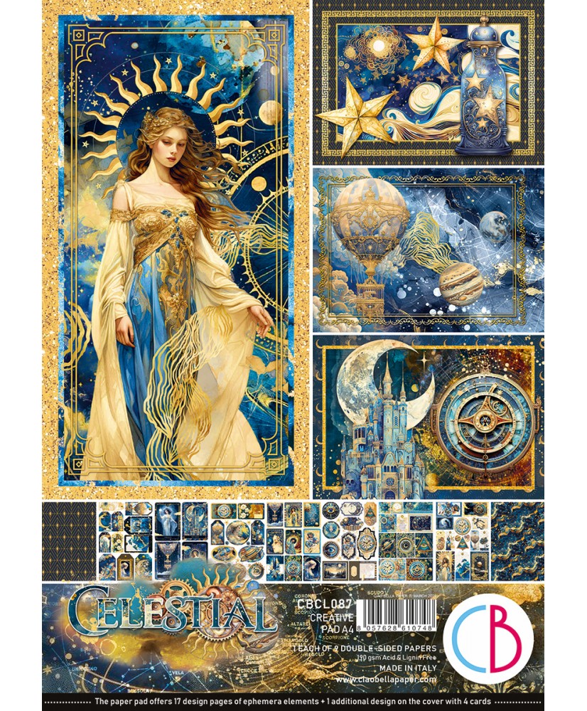 Celestial  Creative Pad A4 9/Pkg(Pre-order)