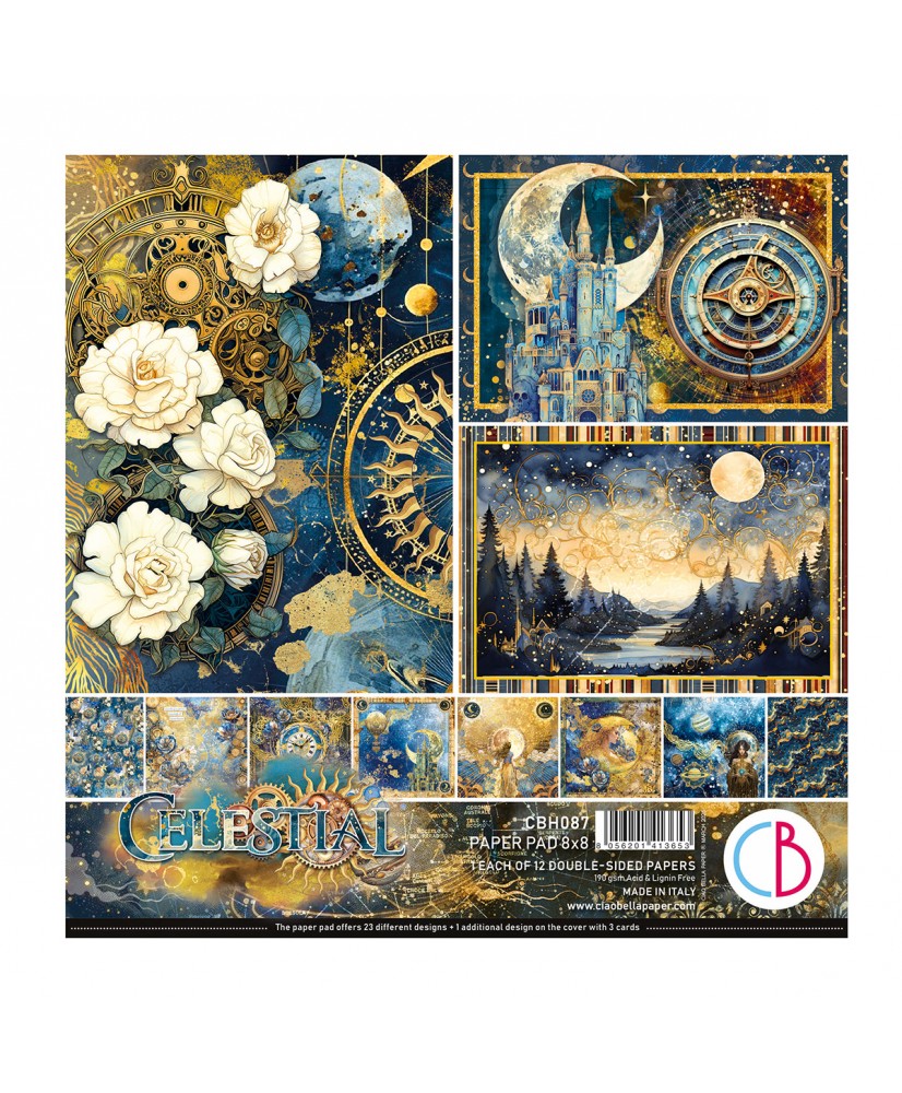 Celestial  Pad 8"x8" 12/Pkg(On back-order)