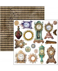 Cabinet of curiosities  Fussy Cut Pad 6"x6" 24/Pkg