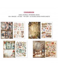 Ephemera Book Cookbook A4 32/Pkg